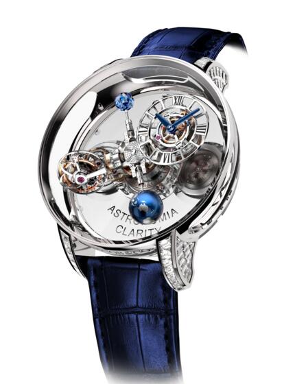 (image for) Jacob & Co Astronomia Clarity Diamond Lugs White Gold 750.820.30.BD.SD.1BD Replica watch